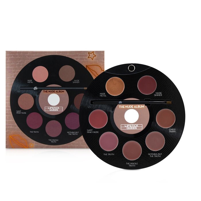 Палитра губных помад Lipstick Queen с 7 нюдовыми оттенками, 28 г