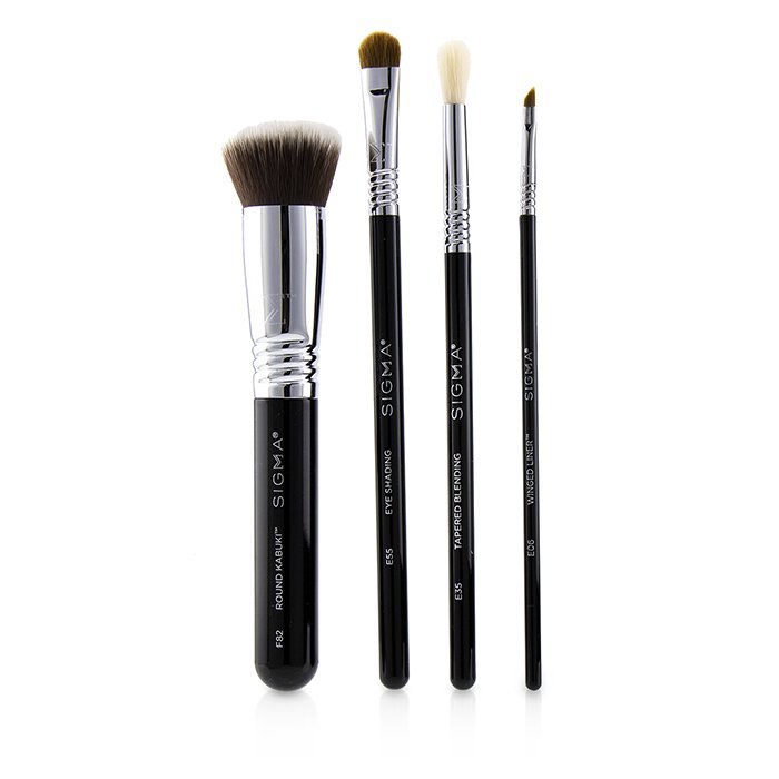 Набор кистей для макияжа Sigma Beauty Snap A Selfie, 4 шт.
