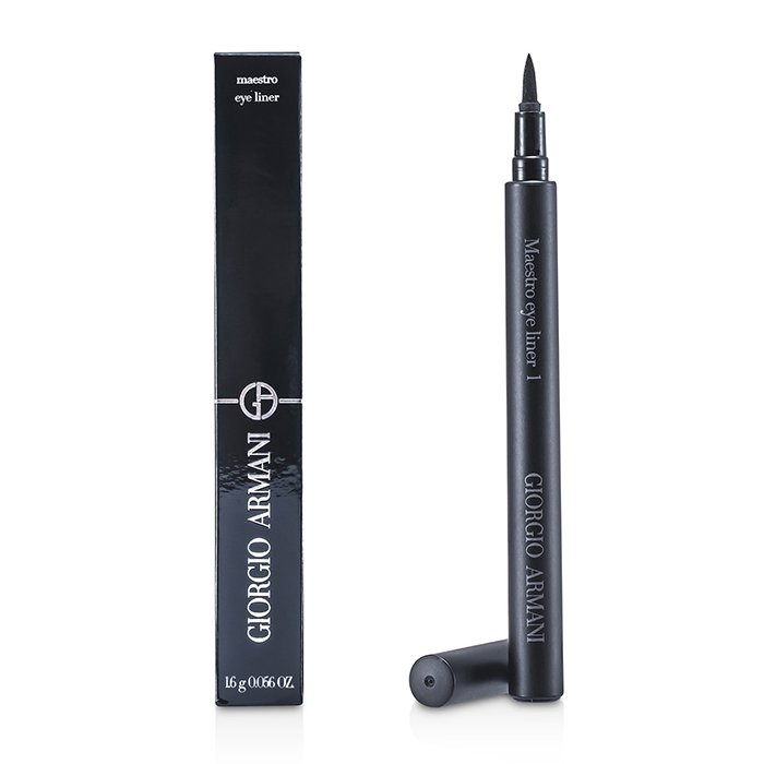 Жидкая подводка для глаз Giorgio Armani с матовым черным оттенком 1,6 г