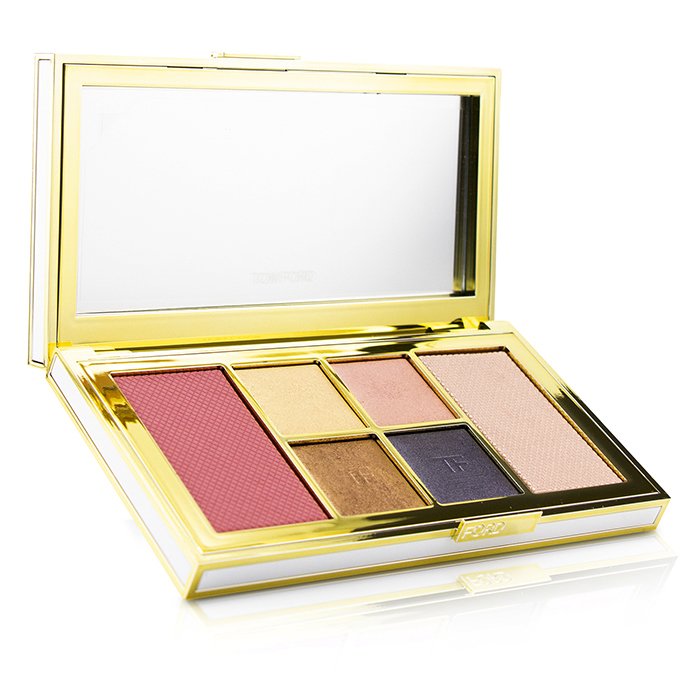 Палитра для глаз и щек Tom Ford Soleil с 4 тенями и 2 румянами, 14 г