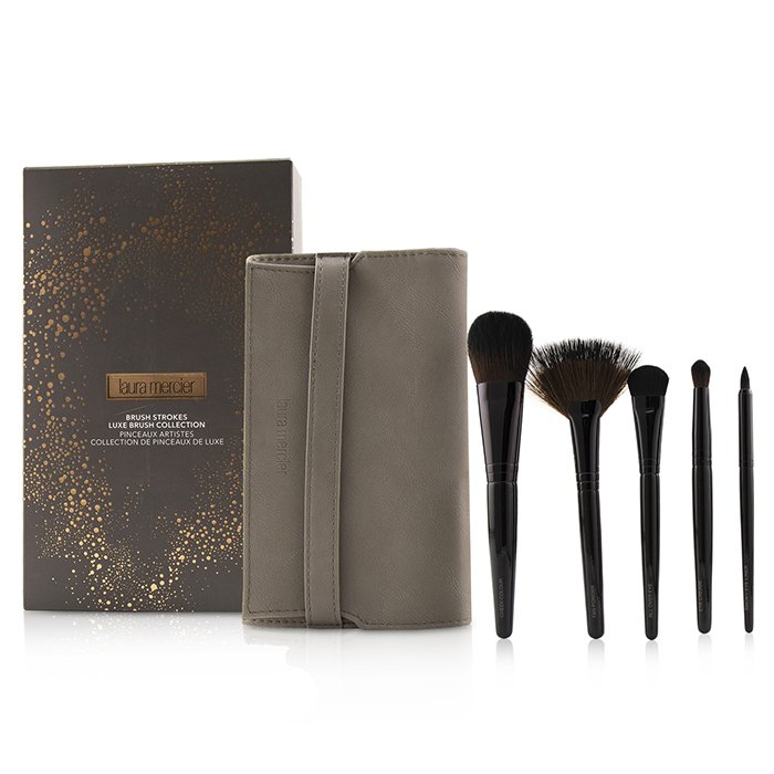 Набор кистей для макияжа Brush Strokes Luxe от Laura Mercier, 5 шт.