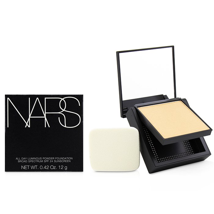 Пудра для лица Nars с эффектом сияния SPF 24, 12 г, для нормальной и комбинированной кожи