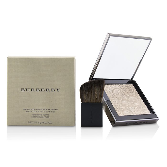 Палитра для подсвечивания Burberry No. 02 Nude Gold с перламутровыми пудрами, 5 г