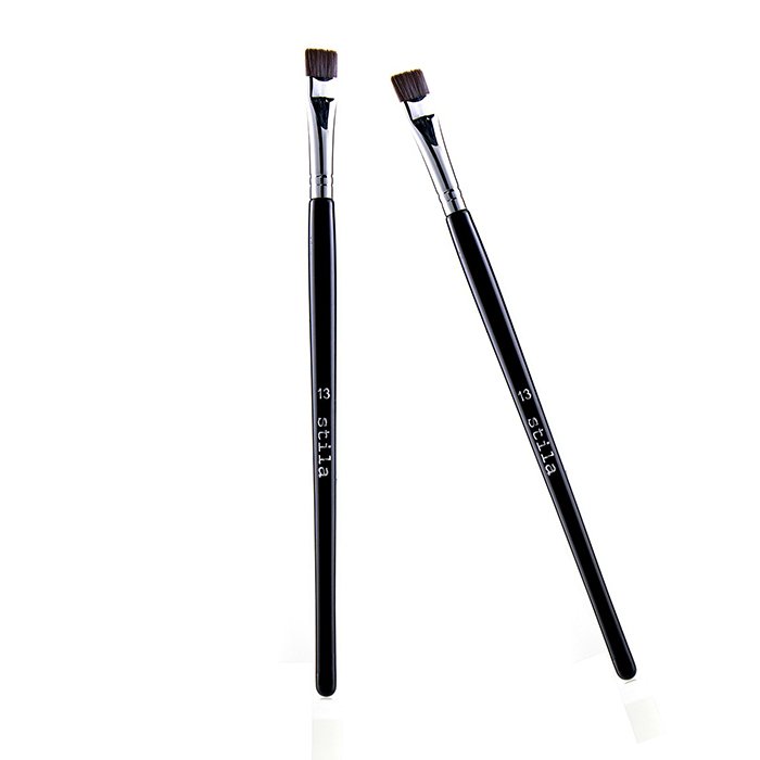 Кисть для подводки глаз Stila с длинной ручкой и жесткими ворсинками, 2 шт.