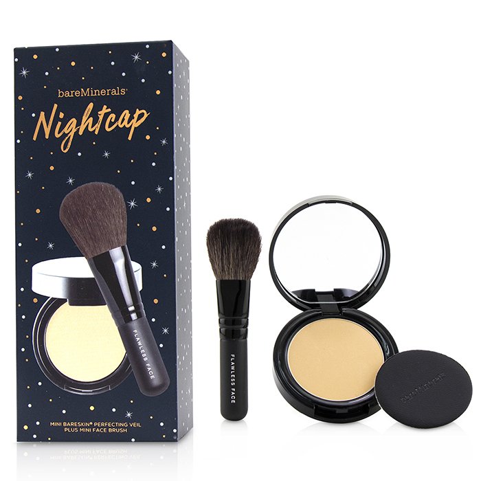 Набор для макияжа BareMinerals: совершенная вуаль и мини-кисть для лица 2 шт.