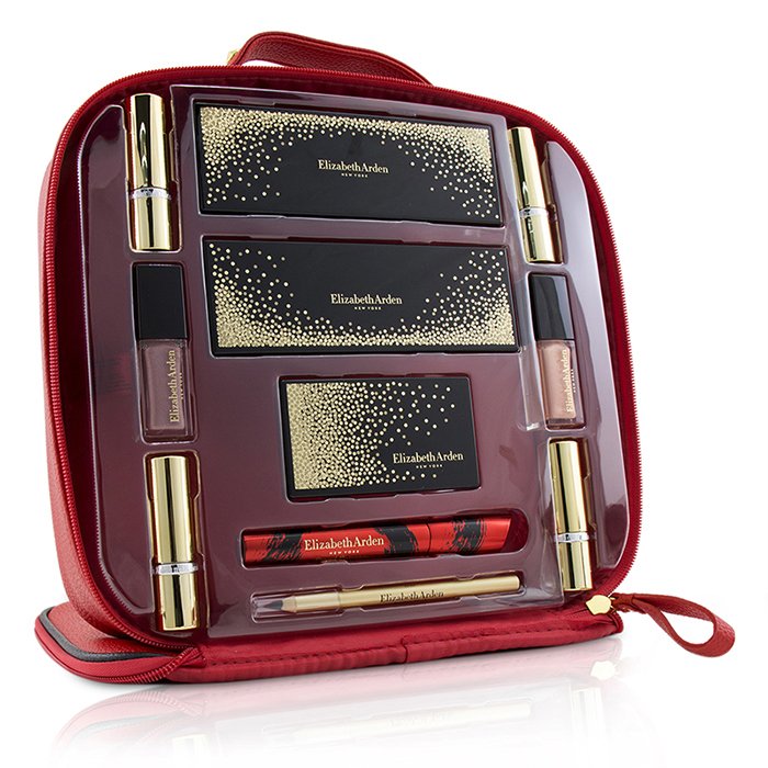 Набор декоративной косметики Elizabeth Arden Sparkle On Holiday (11 предметов + сумка)
