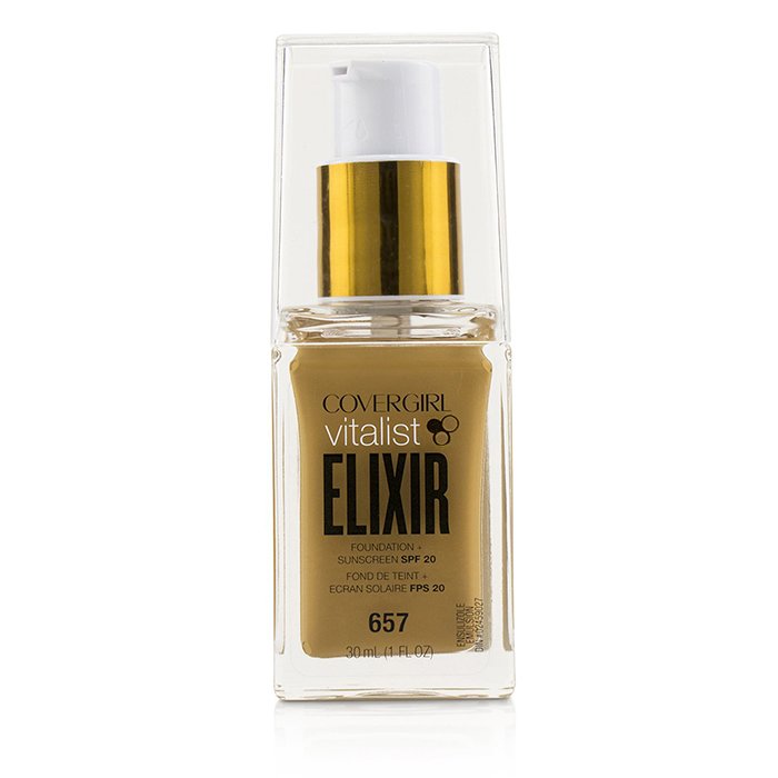 Тональное средство Covergirl Vitalist Elixir с витаминами и SPF 20 для лица, 30 мл