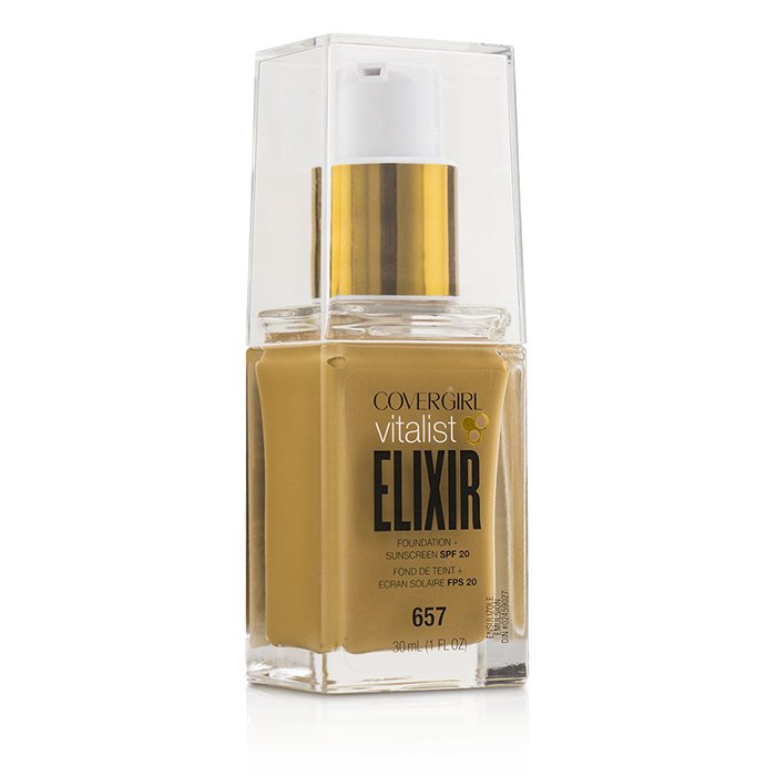 Тональное средство Covergirl Vitalist Elixir с витаминами и SPF 20 для лица, 30 мл