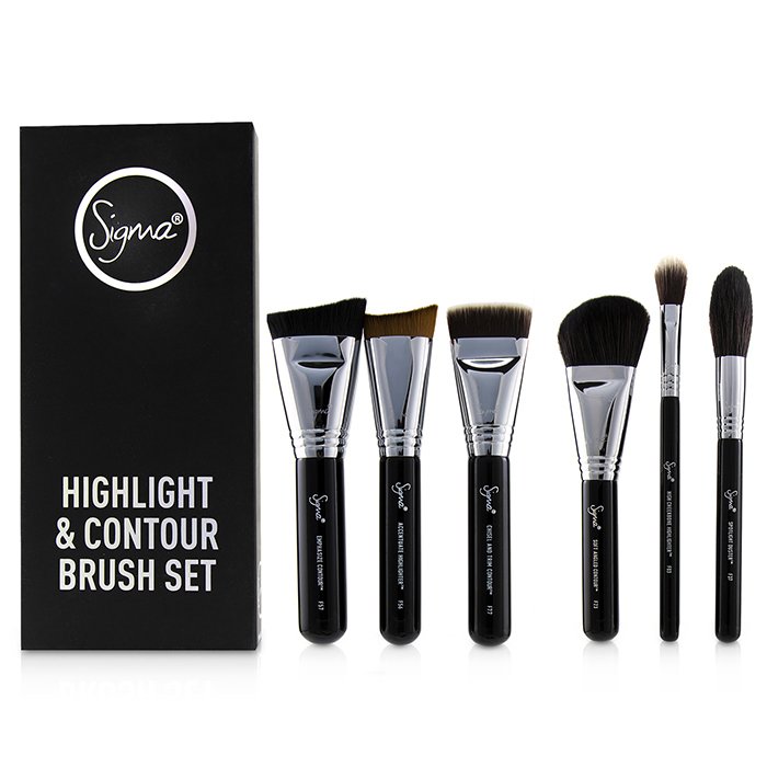 Набор кистей для контурирования и хайлайтинга Sigma Beauty, 7 шт.