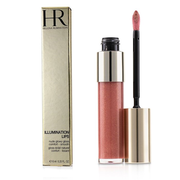 Блеск для губ Helena Rubinstein с эффектом сияния, оттенок #04 Berry Pink Nude, 6 мл