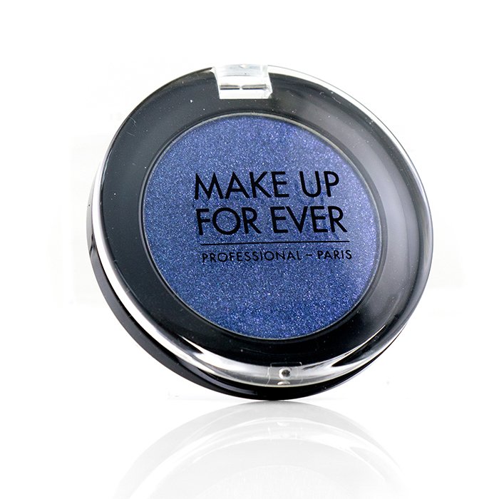Тени для век Make Up For Ever с насыщенным цветом для макияжа, тёмно-синий металл, 2.5 г