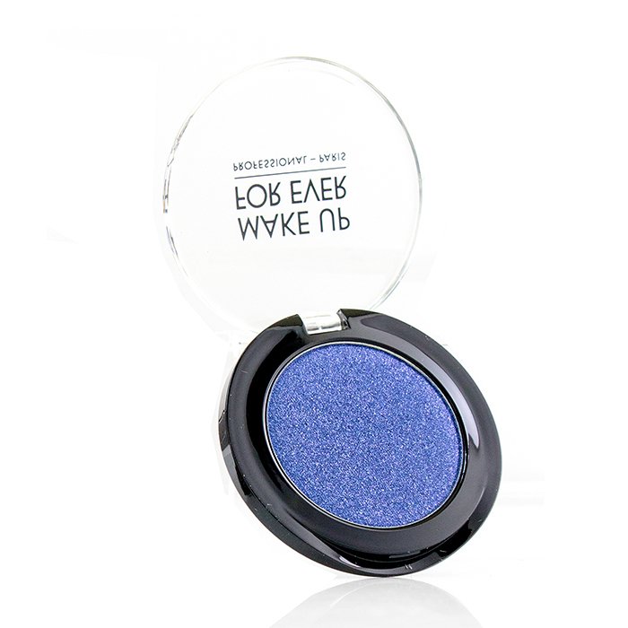 Тени для век Make Up For Ever с насыщенным цветом для макияжа, тёмно-синий металл, 2.5 г
