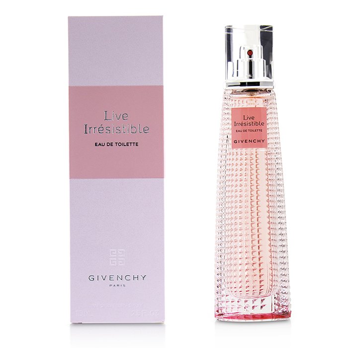 Givenchy Live Irresistible Eau De Toilette 75 мл – цветочно-фруктовый аромат для женщин, наполняющий жизнь яркими эмоциями