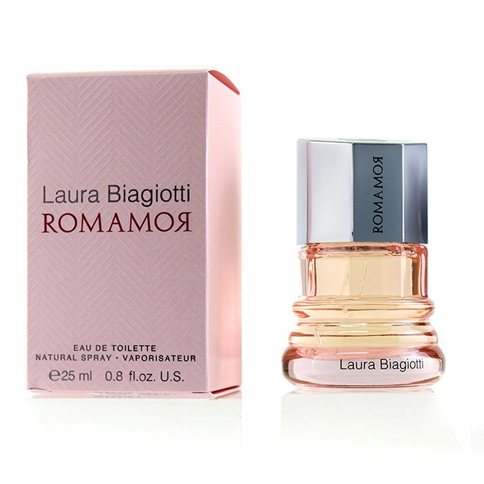 Laura Biagiotti Romamor Eau de Toilette 100 мл — фруктово-цветочный парфюм для женщин с нотами грейпфрута и жасмина