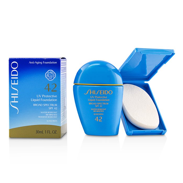 Shiseido жидкий тональный крем SPF42 для лица 30 мл