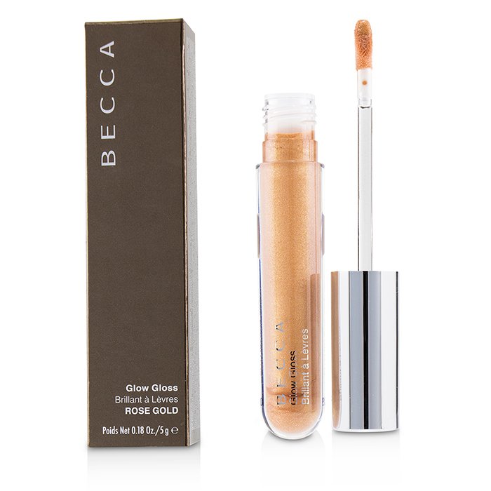 Блеск для губ Becca с маслами имбиря и мяты Champagne Crème, 5 г
