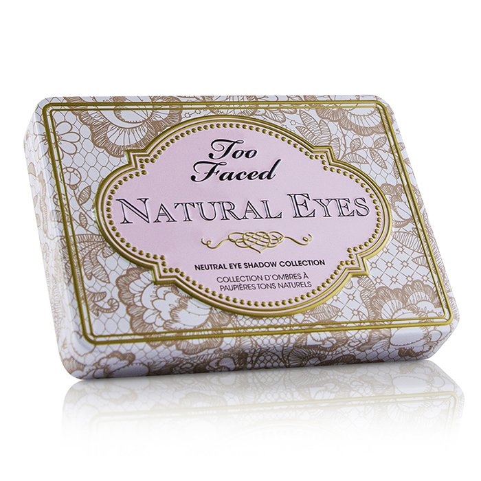 Набор теней для век Too Faced Natural Eyes, 9 нейтральных и глубоких оттенков с увлажняющими маслами