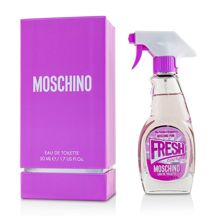 Туалетная вода Moschino Pink Fresh Couture, 100 мл — цветочно-фруктовый аромат для игривых женщин