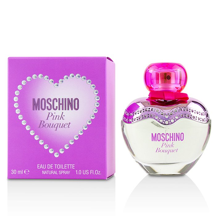 Moschino Pink Bouquet туалетная вода 30 мл — цветочный фруктовый аромат для молодых женщин