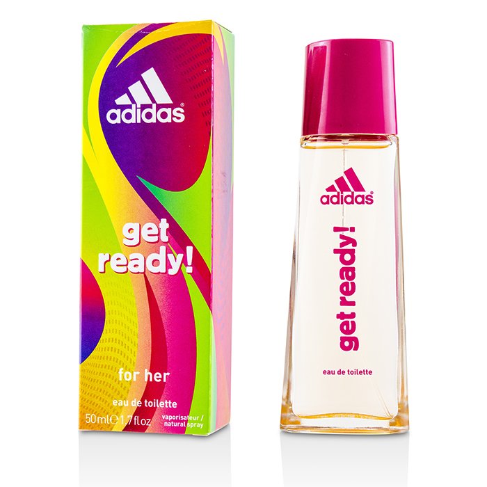 Adidas Get Ready туалетная вода, 50 мл, с ароматами арбуза и лотоса для молодых женщин