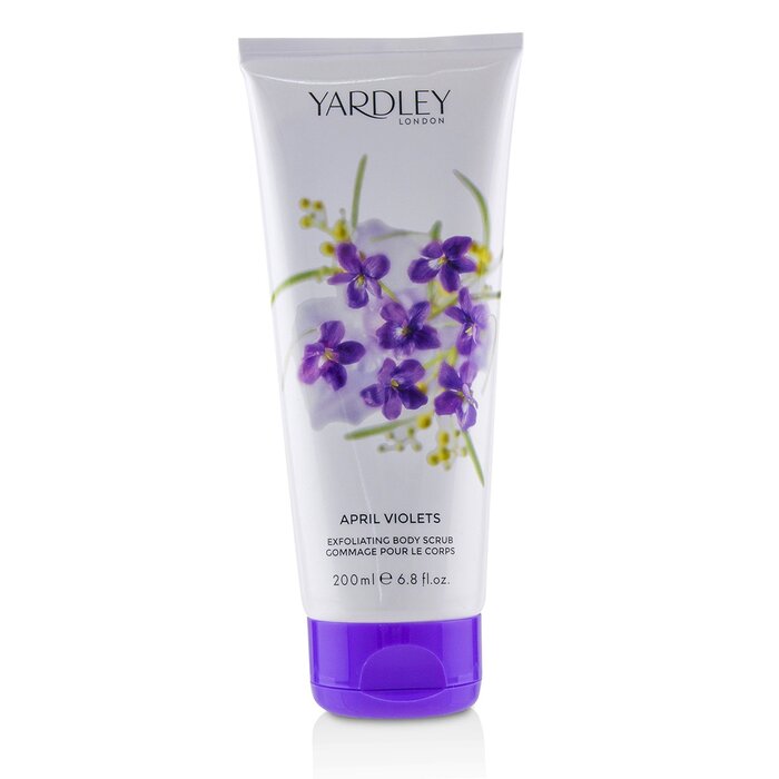 Скраб для тела Yardley London с экстрактом фиалки и маслом ши, 200 мл