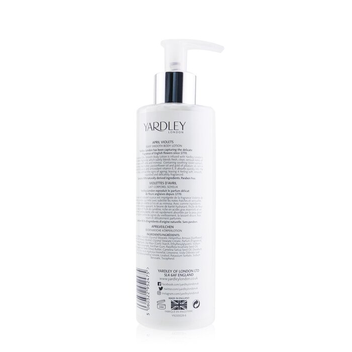 Лосьон для тела Yardley London с экстрактом фиалки и маслом ши, 250 мл