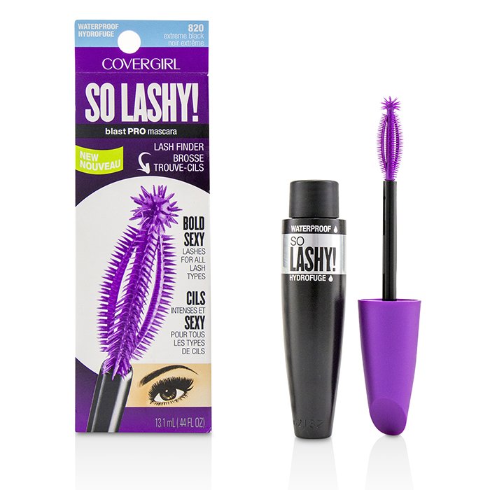 Covergirl маскара So Lashy Blast PRO водостойкая 13,1 мл для объёмных и длинных ресниц с гипоаллергенной формулой