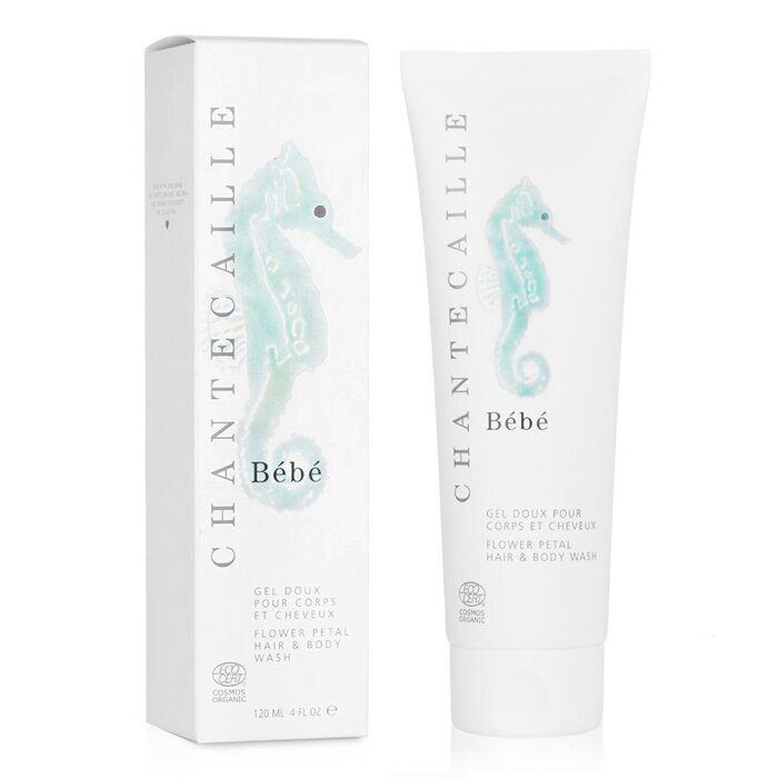 Chantecaille детский очищающий гель для волос и тела с цветочными экстрактами, 120 мл