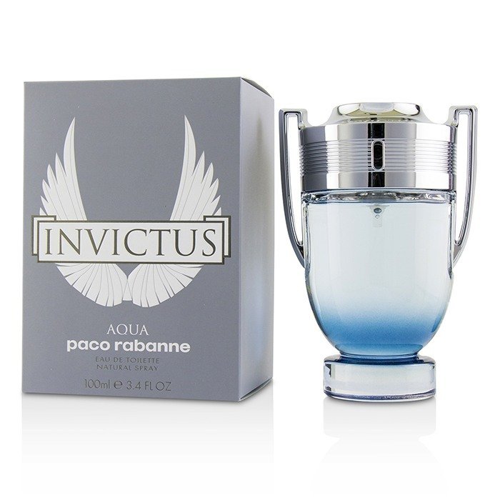Paco Rabanne Invictus Aqua туалетная вода для мужчин с древесно-водным ароматом, 50 мл