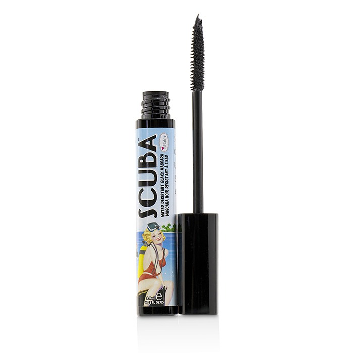 Водостойкая черная тушь TheBalm с объемом 9,8 мл для выразительных ресниц