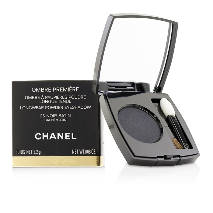 Пудровые тени для век Chanel Ombre Premiere No 26 Noir Satin, 1.5 г, эффект матовый/сатиновый/металлический