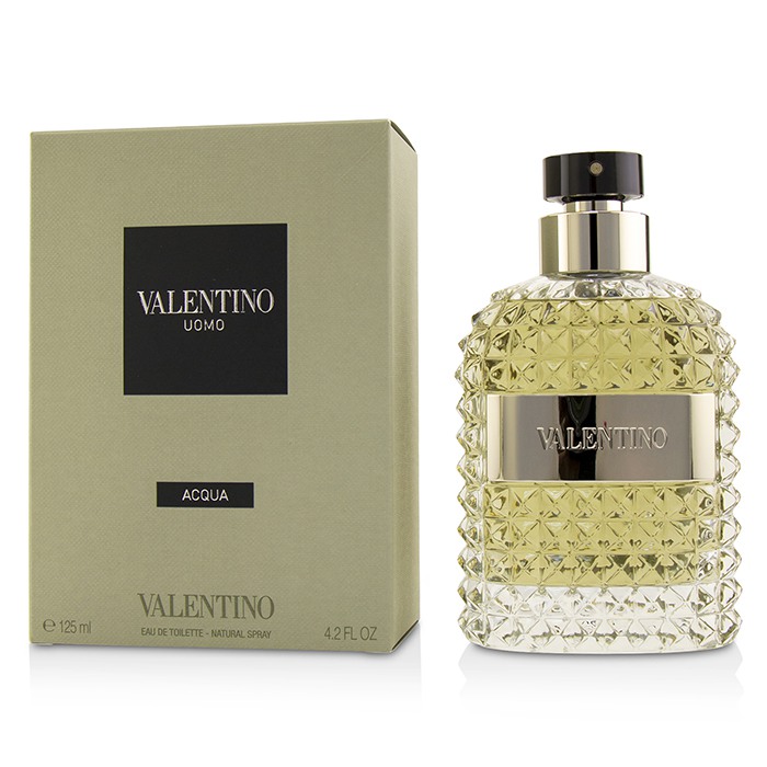 Туалетная вода Valentino Uomo Acqua для мужчин с мандарином и шалфеем, 75 мл