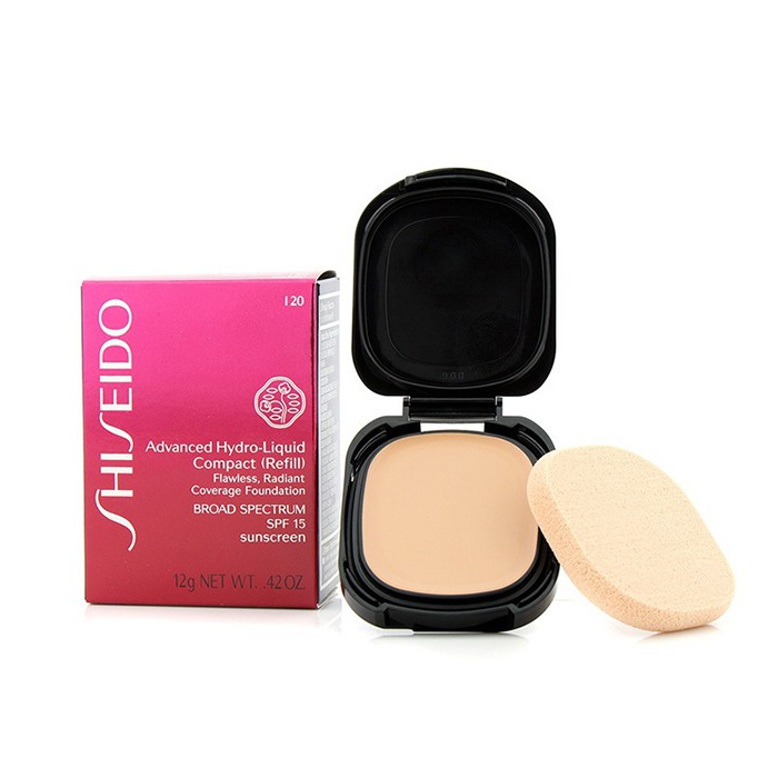Shiseido компактная основа для лица 12 г с увлажняющими компонентами и SPF 10