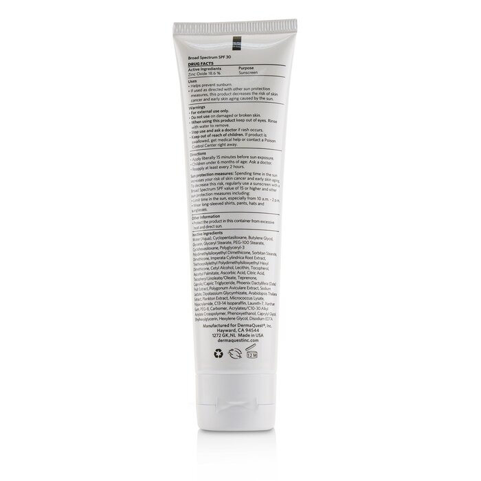 Солнцезащитный крем для лица с оксидом цинка DermaQuest Essentials, SPF 30, 56.7 г