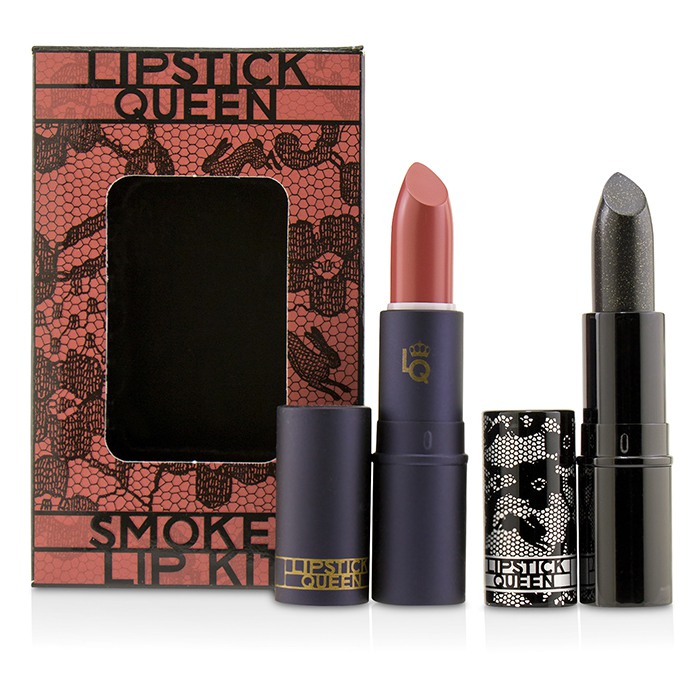 Комплект помад для губ Lipstick Queen Smokey Lip Kit (2x3.5g) — насыщенные цвета и уход для стильного образа