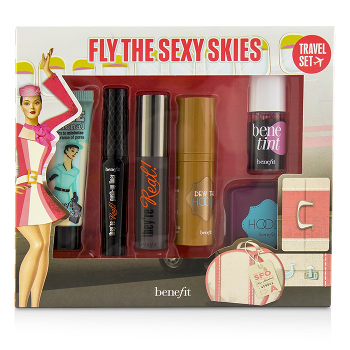 Набор косметики для макияжа в путешествии BENEFIT (6 шт)