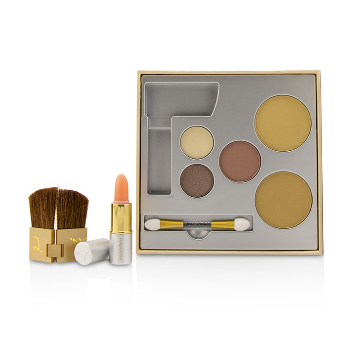 Подарочный набор Jane Iredale для макияжа: минеральные основы, румяна и тени, SPF 20, универсальный тинт