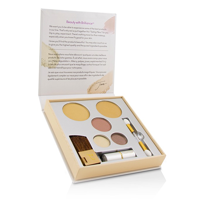 Подарочный набор Jane Iredale для макияжа: минеральные основы, румяна и тени, SPF 20, универсальный тинт