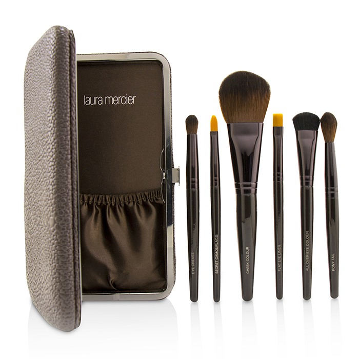 Набор кистей для макияжа Laura Mercier Brush Up Luxe, 6 шт. в подарочной коробке