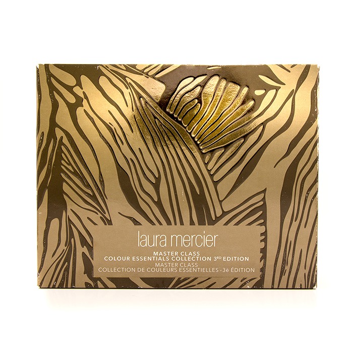Набор для макияжа Laura Mercier Master Class Colour Essentials: хайлайтер, румяна, подводки, тени, кисти