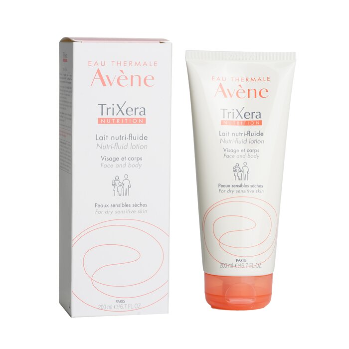 Avene TriXera Nutrition увлажняющий лосьон для лица и тела 400 мл для сухой и чувствительной кожи