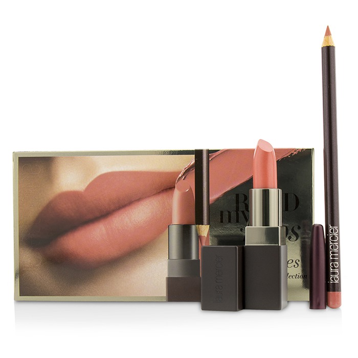 Коллекция для губ Laura Mercier: помада "Attraction" и карандаш "Baby Lips", 2 шт.