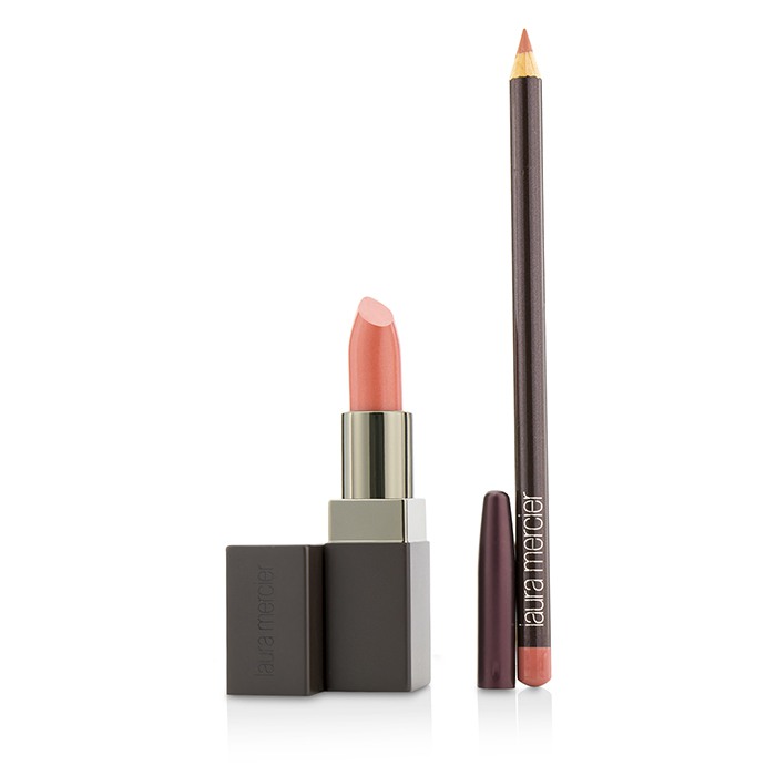 Коллекция для губ Laura Mercier: помада "Attraction" и карандаш "Baby Lips", 2 шт.