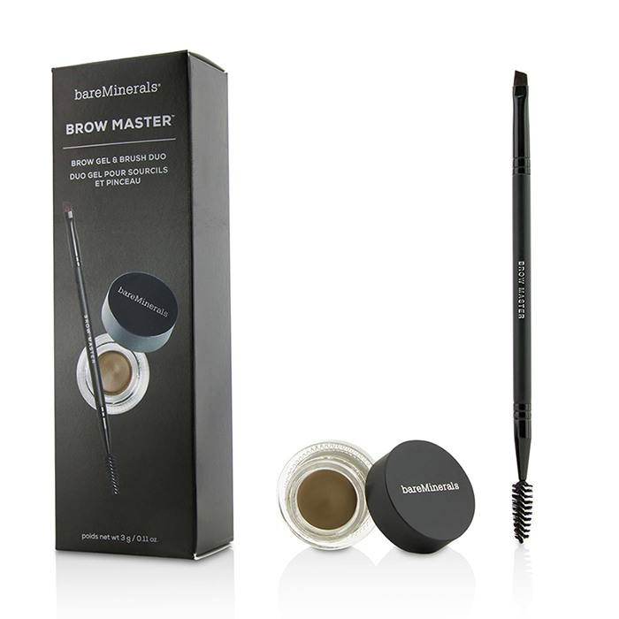 Гель для бровей с кистью BareMinerals Brow Master Duo, 3 г