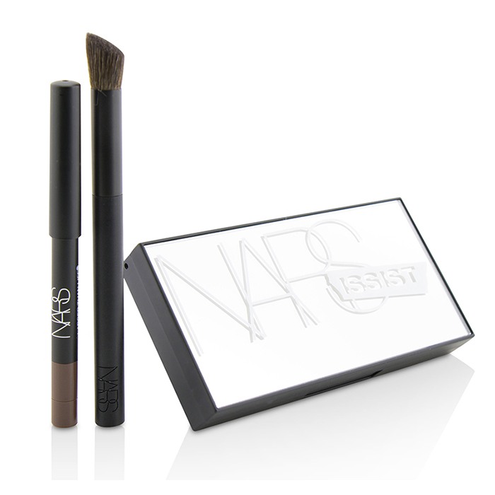 Набор теней для век NARSissist Hardwired Eye Kit 8,1 г с подводкой и кисточкой для выразительного взгляда