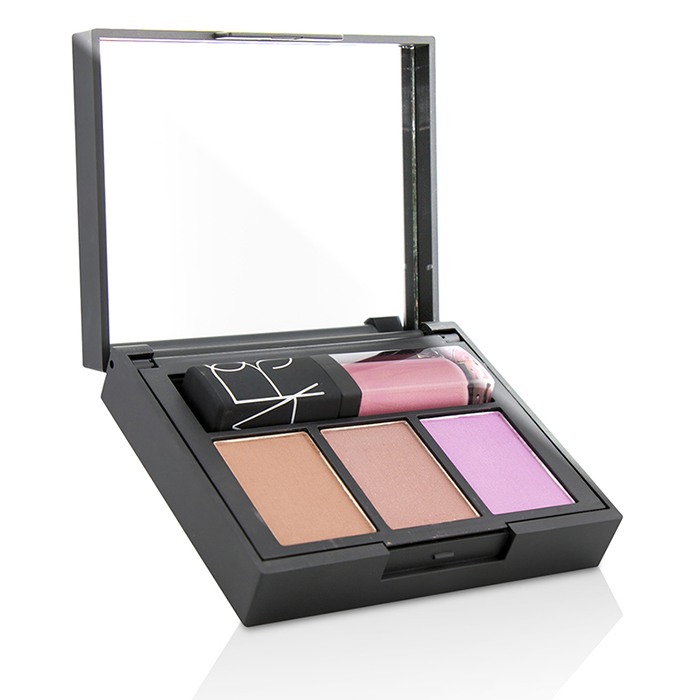 Палитра румян и хайлайтера с блеском для губ Nars для лица, 5 шт.