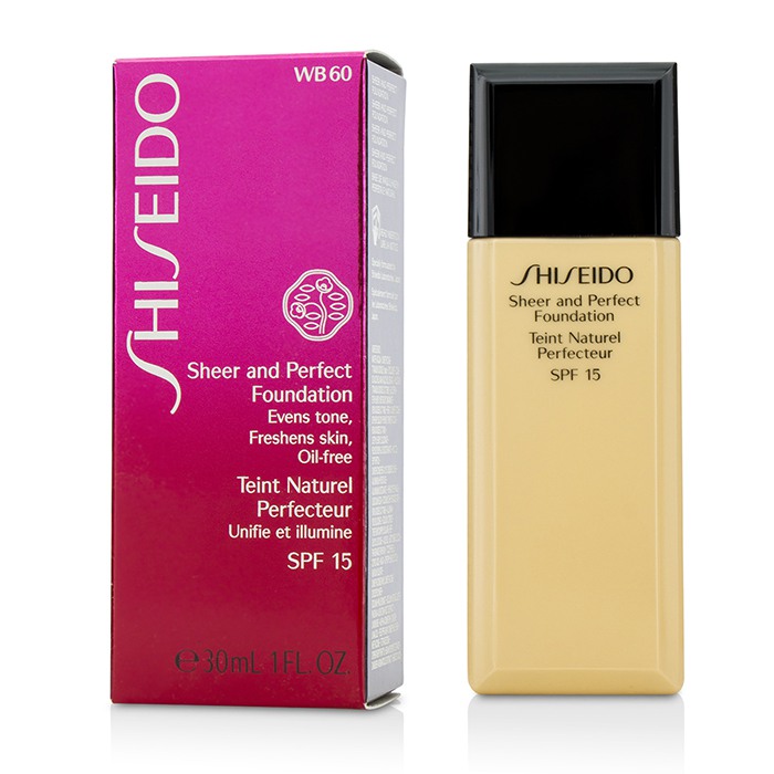 Шелковая основа для макияжа Shiseido с SPF 15, 30 мл – легкое покрытие с эффектом сияния для всех типов кожи