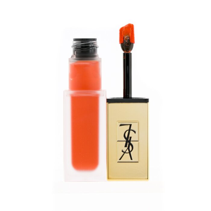 Матовая помада для губ Yves Saint Laurent Tatouage Couture в оттенке #22 Corail Anti Mainstream, 6 мл