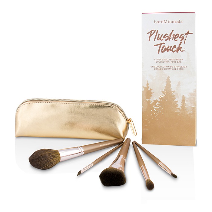 коллекция кистей BareMinerals Plushest Touch для макияжа 5 шт.
