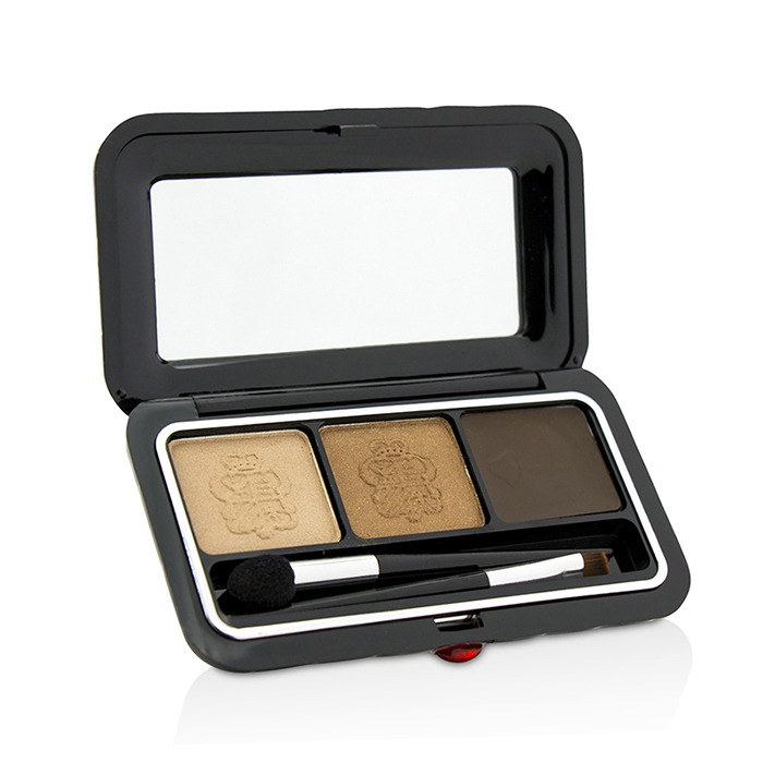 Комплект теней и подводки для глаз Borghese Satin Shadow Milano Duo, #01 Bellezza Brown, 4,15 г